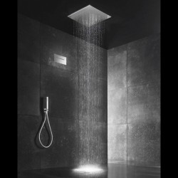 Τετράγωνη Κεφαλή Ντουζ 38x38cm Almar Square Tempation E044228-100 Χρωμέ